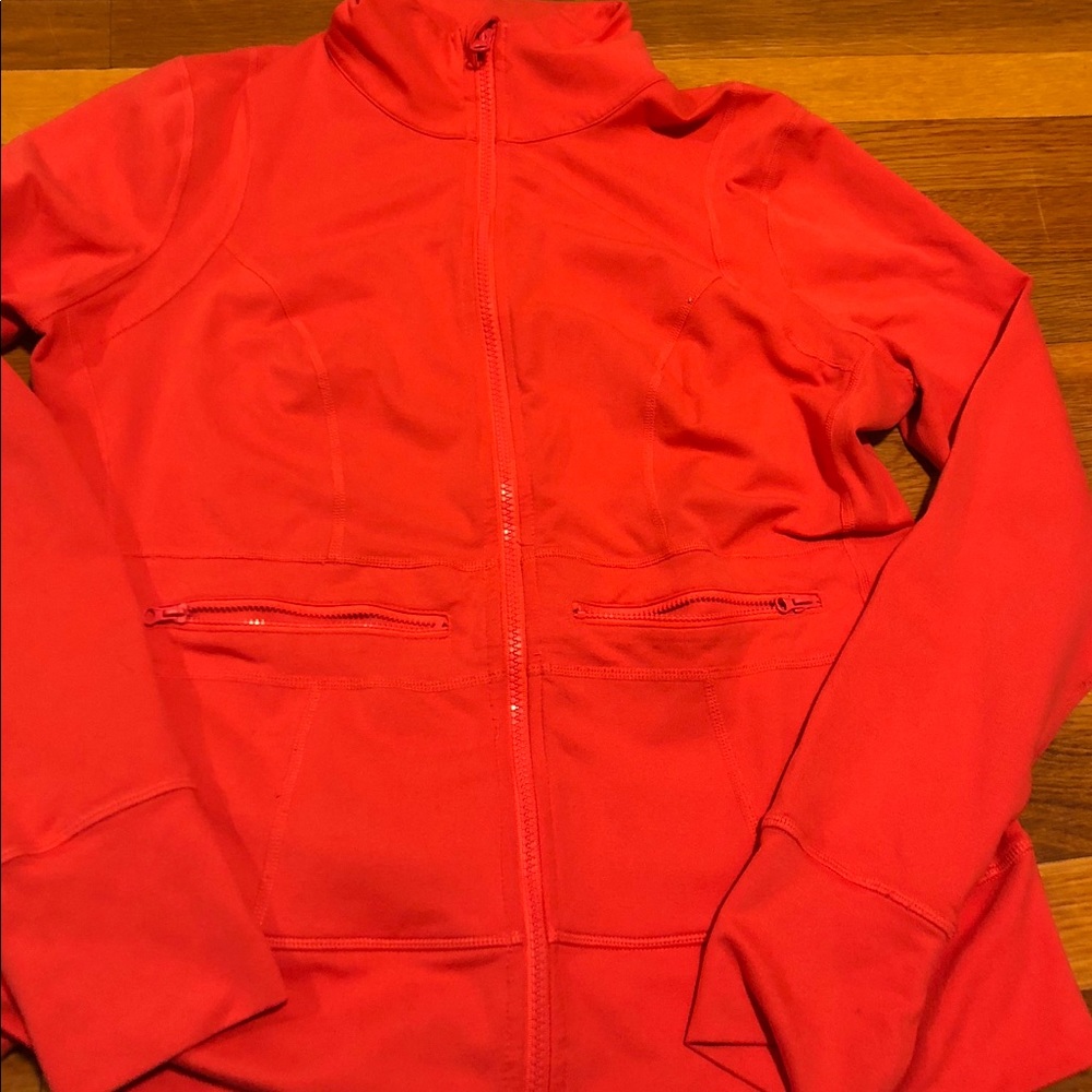 Full zip workout jacket